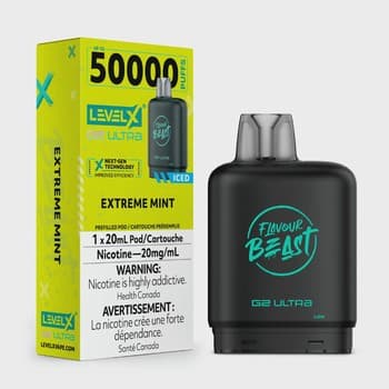 Level X G2 Ultra 50K pod — shop Level X rechargeable pod devices and pods online in Canada